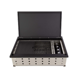 Gasmate Phoenix Black 4B Flush Mount Drop In BBQ - Natural Gas - **DISPLAY UNIT** PICK UP ONLY