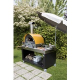 Alfa Pizza Forno Ciao Wood Fire Oven Cooking Area 70cm x 40cm - Grey Top - FXCM-LGRI-T
