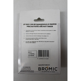 Bromic Gas Adaptor Type G  1/4" BSPM x 3/8" BSPM - GA.13