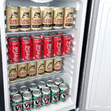 Schmick Quiet Energy Efficient 10 Star Rated Black Bar Fridge