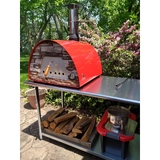 Authentick Pizza Ovens MAXIMUS Mobile Pizza Oven Red - MAXR