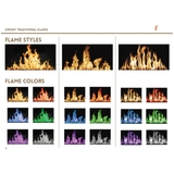 ORION 26" TRADITIONAL HELIOVISION FIREPLACE - OR26-TRAD-INT