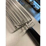 Cyprus Grill Stainless Rotating Cage - Black Handle- RG-1208