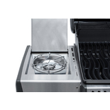 NAPOLEON Rogue 5 Burner 304 SS - Side Burner + Rear Burner + SS Grills - RSE625RSBPSS-1-AU