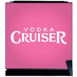 Vodka Cruiser Official Designed Mini Bar Fridge 70 Litre Double Glazed -  SC70-B-VC 