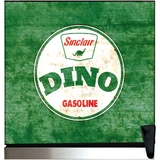Dino Schmick Vintage Fuel Pump Triple Glazed Alfresco Bar Fridge With LED Strip Lights - SC88-FP-DINO 