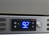 Schmick Quiet Running Front Venting Under Bench Solid Stainless Door Bar Fridge - Model SK156R-SD