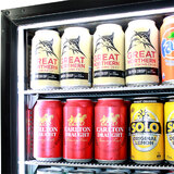 (DISPLAY MODEL) Schmick Stainless Steel Quiet Running 2 Door Bar Fridge With Quality Parts And Quiet Operation - Model SK245-SD