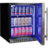 Schmick Quiet Running Front Venting Under Bench Heated Glass Door Bar Fridge Model SK86R-HD