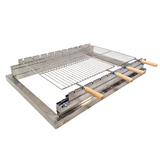 Stainless Steel Cyprus Grill Chain Driven Rotisserie BBQ (Made in Cyprus) - SSCG-9000F