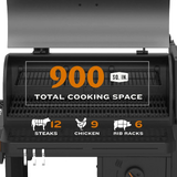 Oklahoma Joe's Tahoma® 900 Auto-Feed Charcoal Smoker & Grill W/ WI-FI