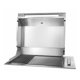 Artusi 80cm Built-In Gas Stainless Steel BBQ & Roasting Dome Hood Bundle - ABBQM2-Bun 
