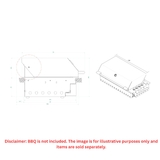 Artusi Gloss Black Hooded BBQ Lid - ABHOOD