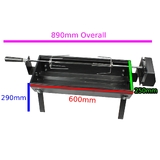 Mini Charcoal BBQ Spit Rotisserie System  - BMS-5036