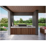 Built In Gas Side Burner with lid, Monument® - ProLine Series - BSW318DB