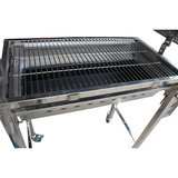 Cyprus Grill NEW with height adjustment Stainless Steel BBQ Spit Rotisserie - CG-0707C