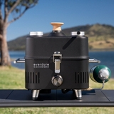 Everdure Pro Flame 360 Gas Portable Barbeque with Roasting Hood - ECUBEG1B