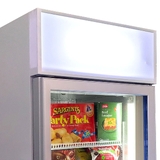 Schmick Upright 1 Door Commercial Glass Door Freezer Model HUS-F5 