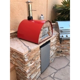 Authentick Pizza Ovens MAXIMUS Mobile Pizza Oven Red - MAXR