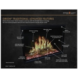 ORION 26" TRADITIONAL HELIOVISION FIREPLACE - OR26-TRAD-INT