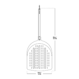 Evolve Pizza Peel (Stainless Steel Bamboo) - PZA001A
