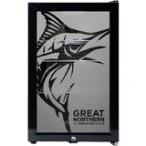 Great Northern Super Crisp Branded Glass Door Bar Fridge With Cool Frosted Door Logo - SC70-B-GNBC-CRISP 