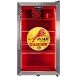 Gilmore Schmick Vintage Fuel Pump Triple Glazed Alfresco Bar Fridge With LED Strip Lights -  SC88-FP-GILMORE 