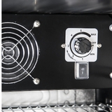 Hancock Schmick Vintage Fuel Pump Triple Glazed Alfresco Bar Fridge With LED Strip Lights - SC88-FP-HANCOCK  
