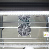 Black Commercial Glass 1 Door Bar Fridge With Energy Efficient Parts And Operation - BRAND NEW BOX has been opened 