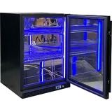 Schmick Quiet Running Front Venting Under Bench Heated Glass Door Bar Fridge - SK156-B-HD-M