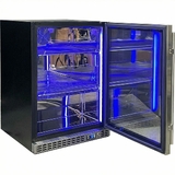 Schmick Quiet Slide Out Front Venting Under Bench Heated Door Bar Fridge  - SK156L-HD-M