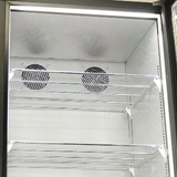 Schmick Classy Upright Heated Glass 1 Door Bar Fridge - SK422L-B-HD