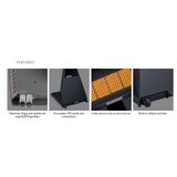 Heatstrip - Thermofilm Portable LPG Gas Heater, 34MJ, 4 Tile, 9kg LPG Bottle Latest Version - TGH34PL-2-DIS **Display Unit**