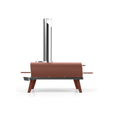 ZiiPa Piana Wood Pellet Pizza Oven with Rotating Stone – Terracotta
