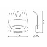 Tramontina Churrasco Black BBQ Claw -1 Pce - 22846100