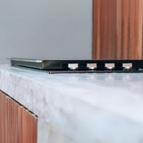 Artusi 104cm 4 Burner Built-In LPG Black Gloss BBQ - ABBQ1B