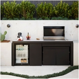 Artusi 104cm Built-In Gas BBQ AS316 Stainless Steel & Marine Grade Hood Bundle – ABBQM-Bun