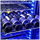 Schmick Upright Glass Door Dual Zone Wine Refrigerator - BD425D