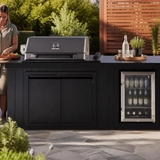 Bossworx Ourdoor Kitchen Black SS Grill - BDIODKBK-CU-AU