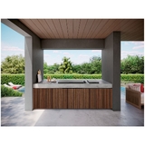 6-Burner Built In Gas BBQ with lid, Monument® - ProLine Series - BSL158DB