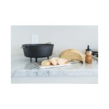 Camp Chef 10 Cast Iron Deluxe Dutch Oven- 6 Quart 