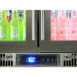 Outdoor Rhino ENVY Bar Fridge Coldest Beer 43ºC+ Best Alfresco 316 Marine Grade Stainless Quiet With No Condensation - Model ENV2H-SS