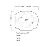 Gozney Pizza Oven Dome Gen 2 Dual Fuel Bone - GMPBNAU1625