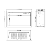 ORION 30" TRADITIONAL HELIOVISION FIREPLACE - OR30-TRAD-INT