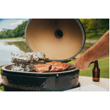Oval X-Large Charcoal Grill Global Packaging - PGCXLHG-P