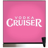 Vodka Cruiser branded bar fridge, Great gift idea! Great Entertaining Room Or Man Cave Item - SC70-SS-VC