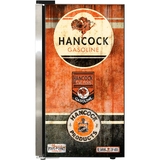 Hancock Schmick Vintage Fuel Pump Triple Glazed Alfresco Bar Fridge With LED Strip Lights - SC88-FP-HANCOCK  