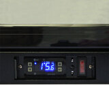 Rhino Night Club Commercial Multi Light Colored Black 1 Door Bar Fridge