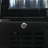 Rhino Black Commercial Upright Triple Glass Door Bar Fridge Ultra Energy Efficient - SGT1R-BS