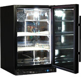 Schmick Quiet Running Front Venting Under Bench Heated Glass Door Bar Fridge Model 